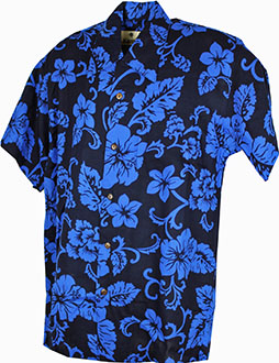 Tobago Blue Hawaiian Shirt