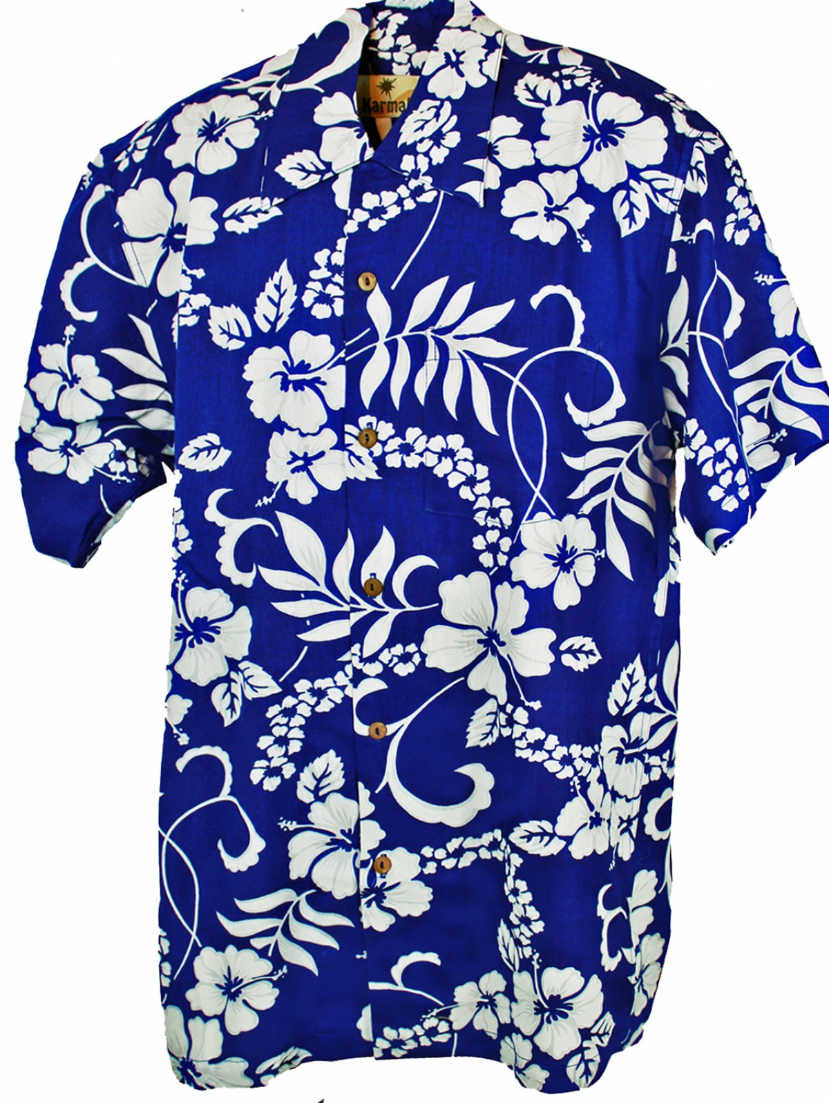  Hawaiian Shirt  Waikiki Blue