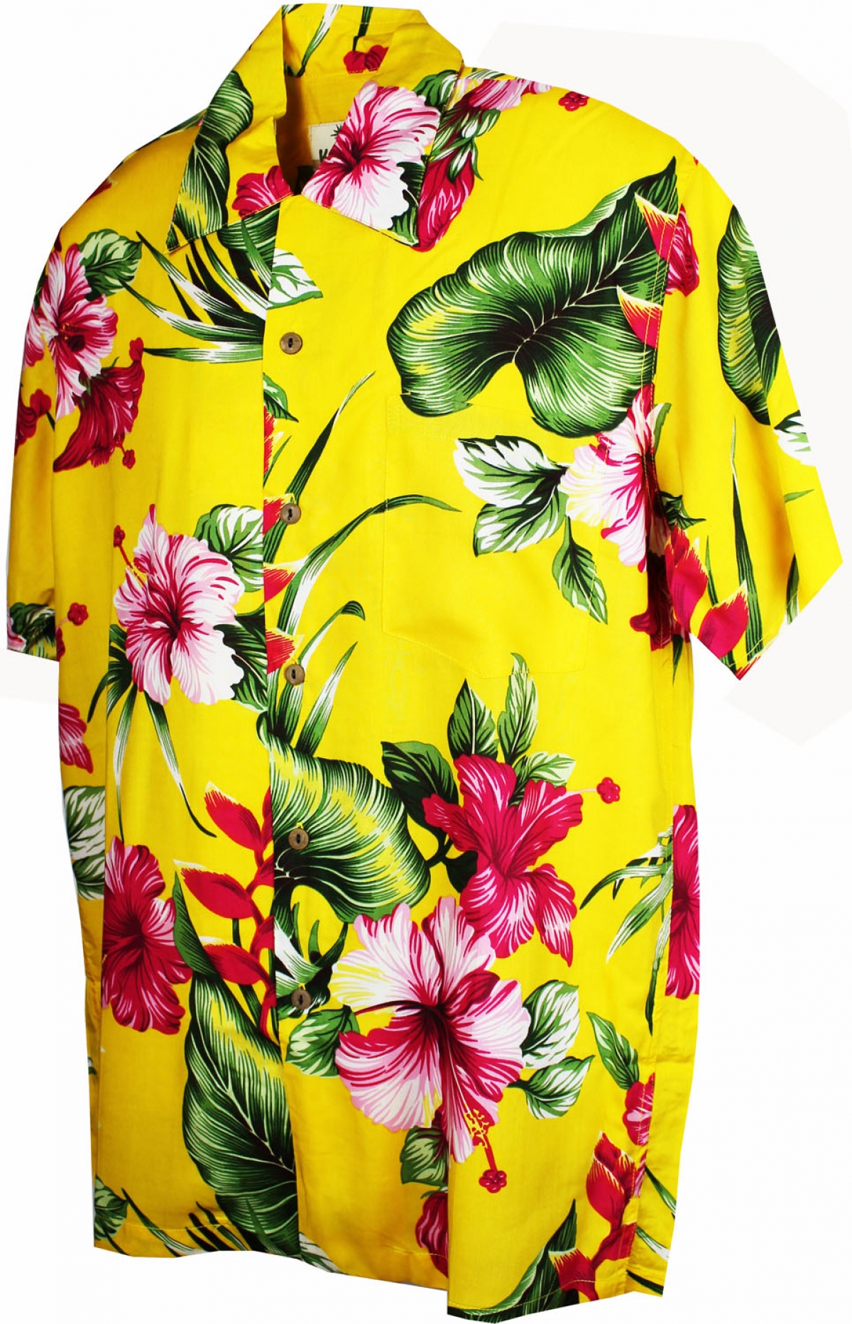 yellow hawaiian shirt lowes