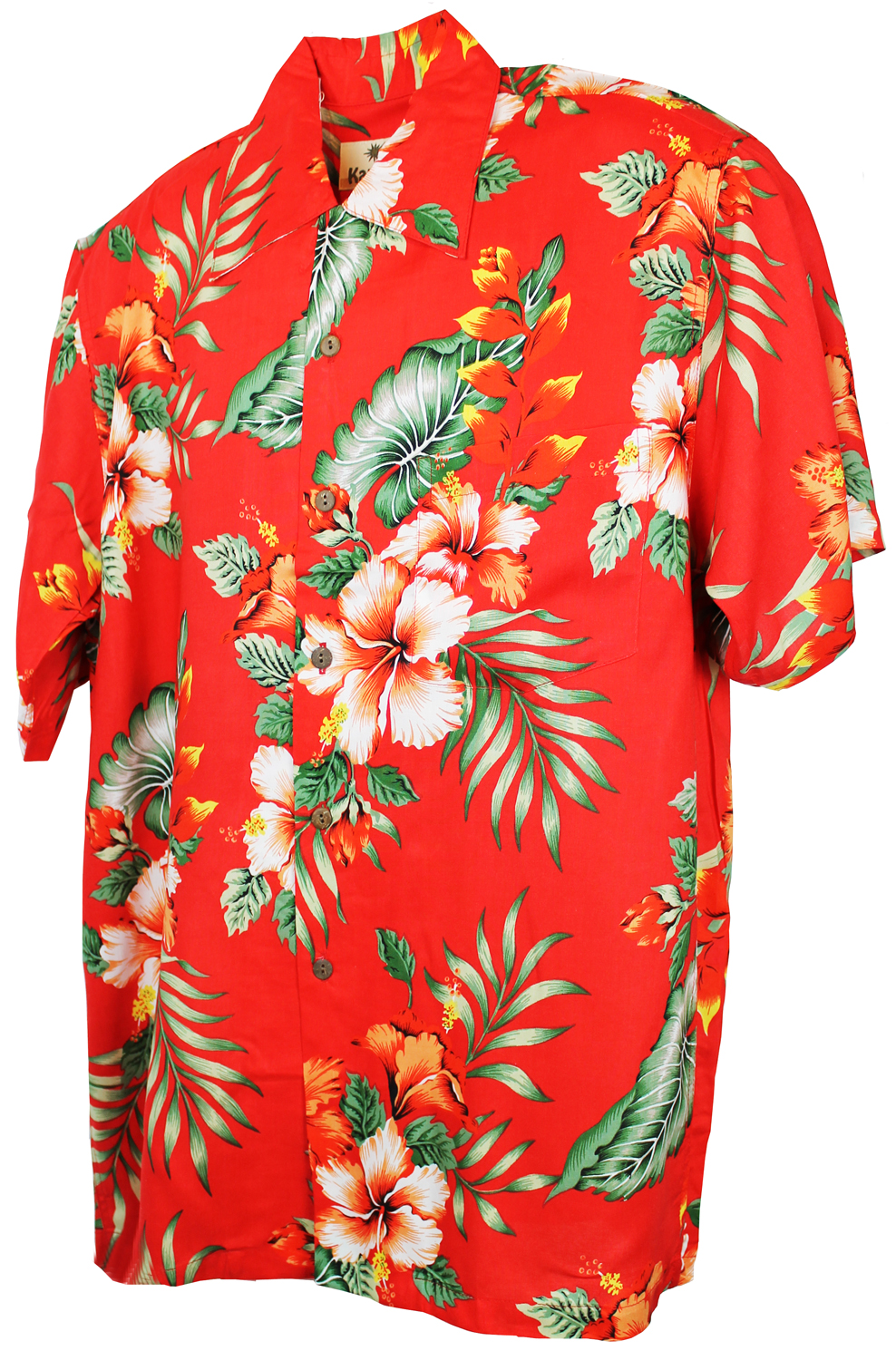 Hawaiian Shirt - Venezuala Red