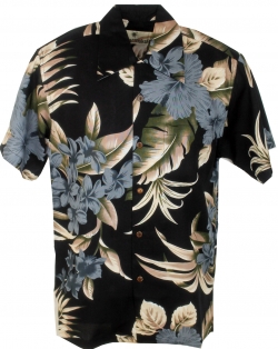 Formentera Grey Hawaiian Shirt