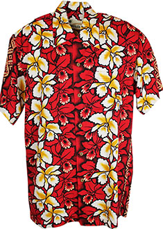 Lima Red Hawaiian Shirt