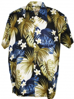 Koa Blue Hawaiian Shirt