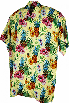  Pineapple Lemon Hawaiian Shirt