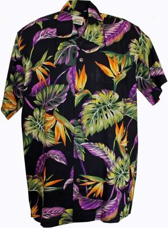 Nevada Purple Leaf Hawaiian Shirt