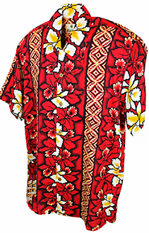 Acapulco Red Hawaiian Shirt