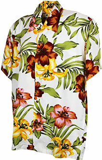 Livingston Cream Hawaiian Shirt