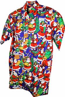 Santa's Gifts SS Hawaiian Shirt