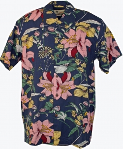 Pensacola Blue Hawaiian Shirt