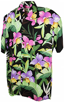 Black Orchid Hawaiian Shirt