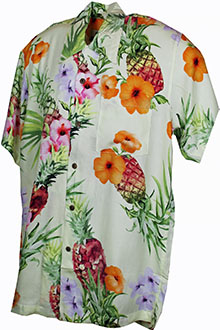 Pinacolada Cream Hawaiian Shirt