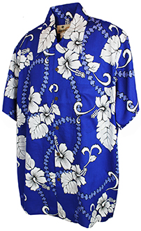 Cuba Blue Hawaiian Shirt