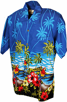 Parrot Scene Hawaiian Shirt