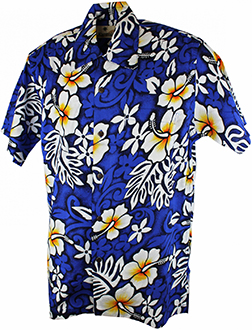 Belize Blue Hawaiian Shirt