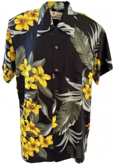Milan Yellow Hawaiian Shirt