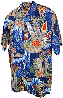 Dreamland Blue Hawaiian Shirt