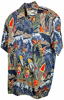 Dreamland Grey Hawaiian Shirt