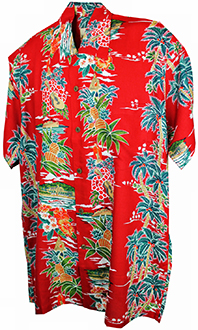 Havana Red Hawaiian Shirt