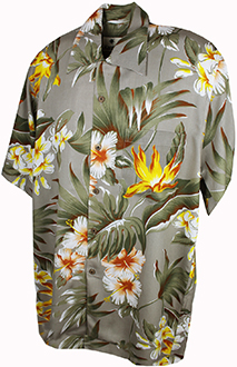 Montana Beige Hawaiian Shirt