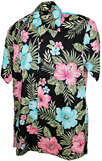 St Kitts Cotton Hawaiian Shirt